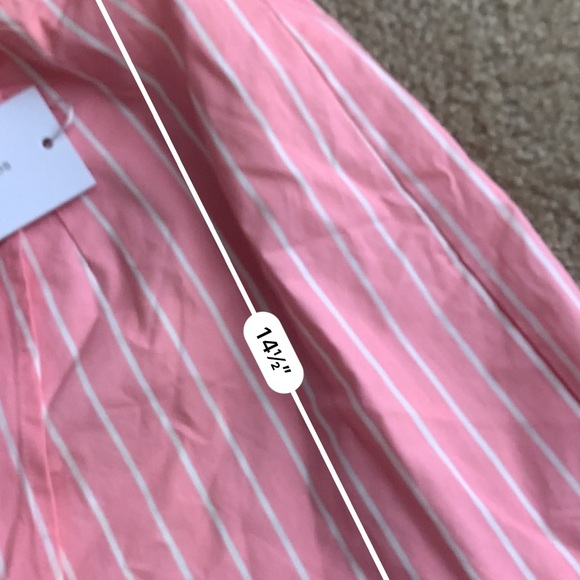 Lovers + Friends white pink striped skirt - Picture 2 of 4